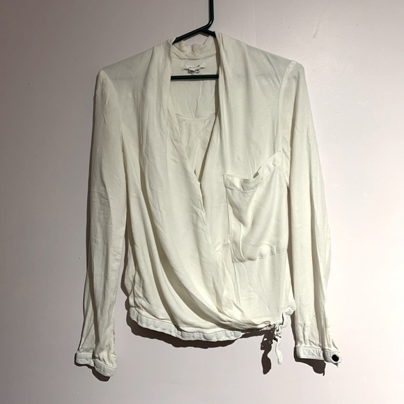 Helmet Lang Morse Drape Shirt Size S - Picture 4 of 7